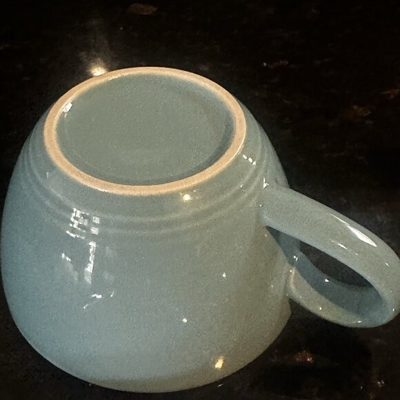 Lindt-Stymeist Colorways 2 Cups & Saucers Blue on Blue Green Tea Party RARE NEW - Picture 7 of 13